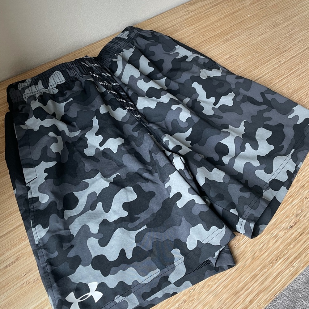 Camo UnderArmour Shorts